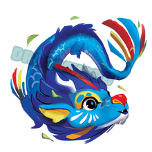 Load image into Gallery viewer, Kite Dragon Keychain