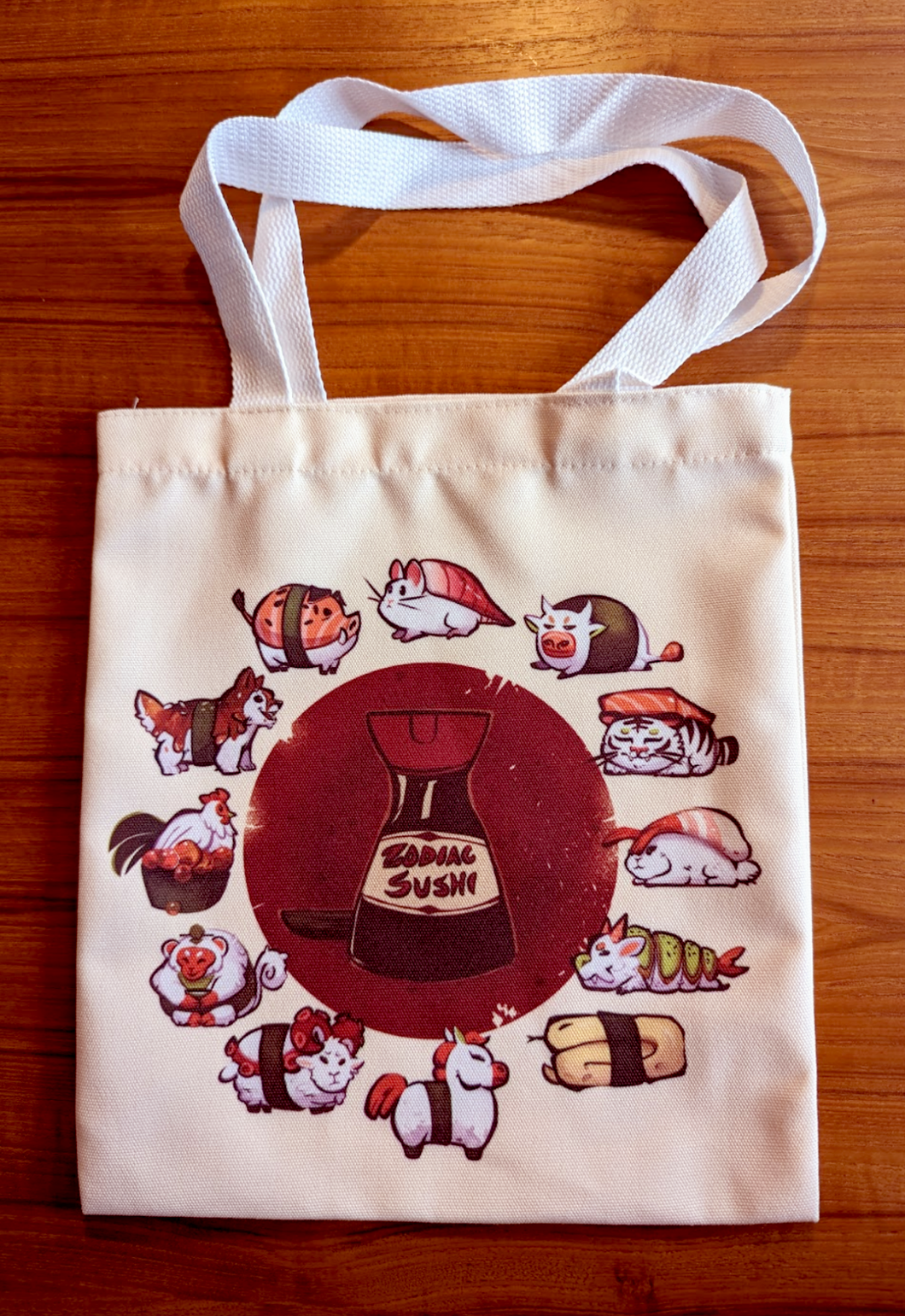 Zodiac Sushi Tote Bag